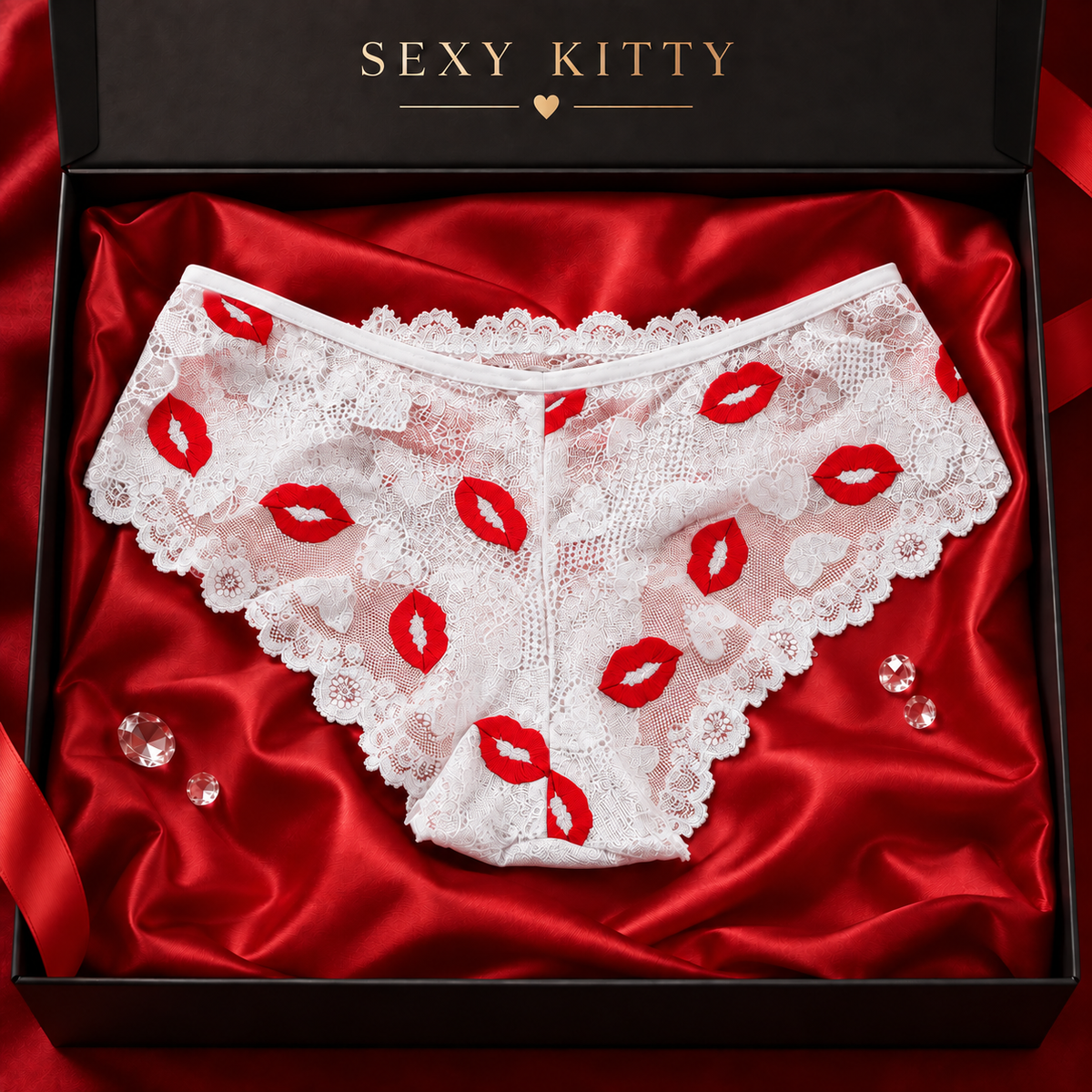 Lips-Print Knickers