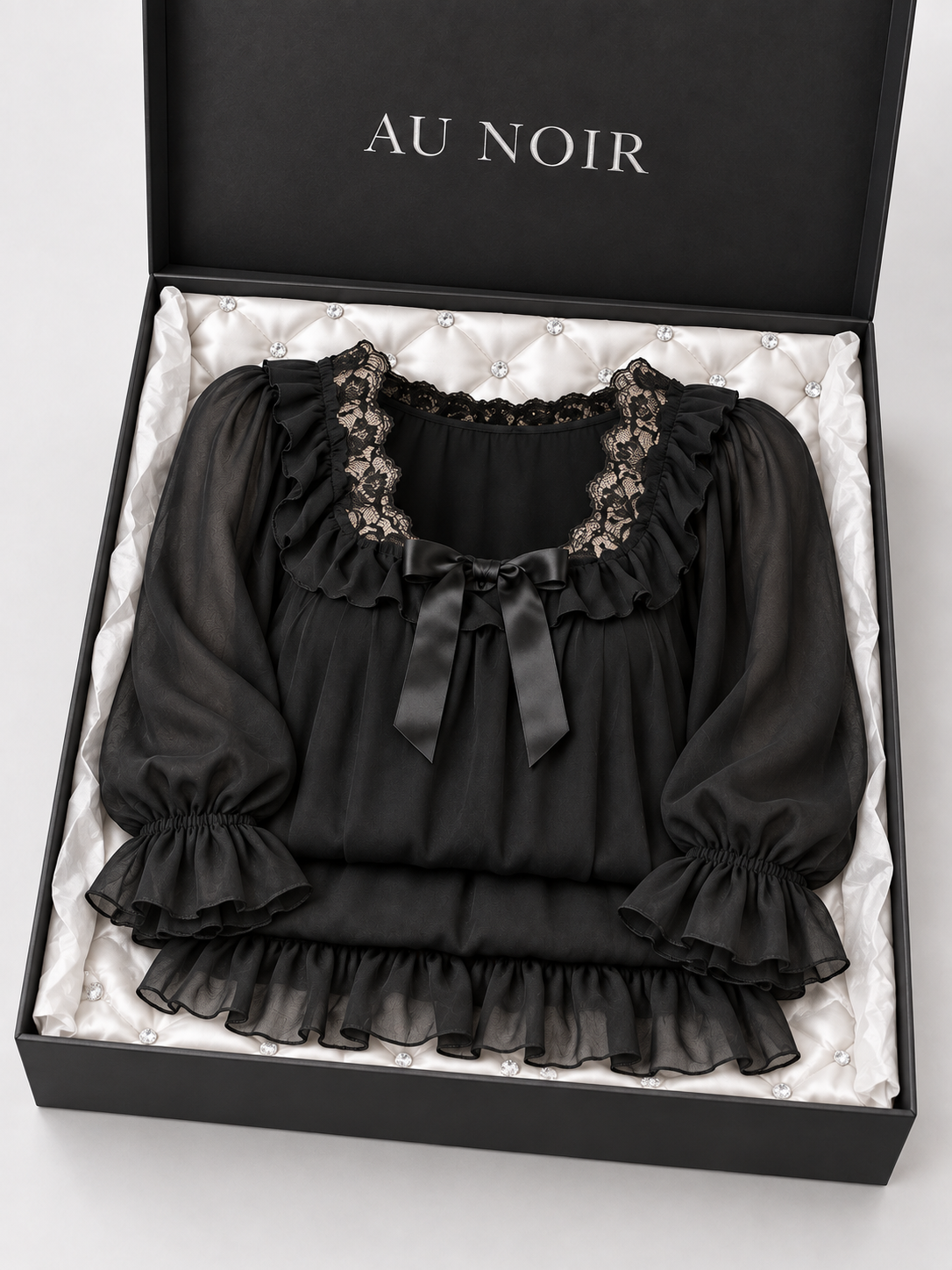 Black Chemise Nightdress | XL