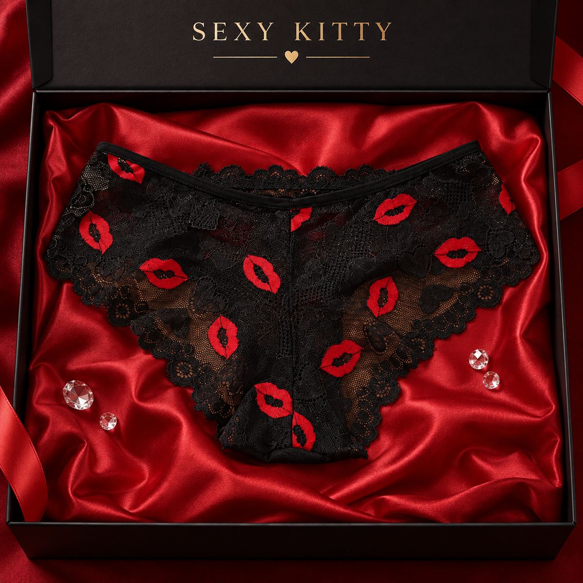 Lips-Print Knickers