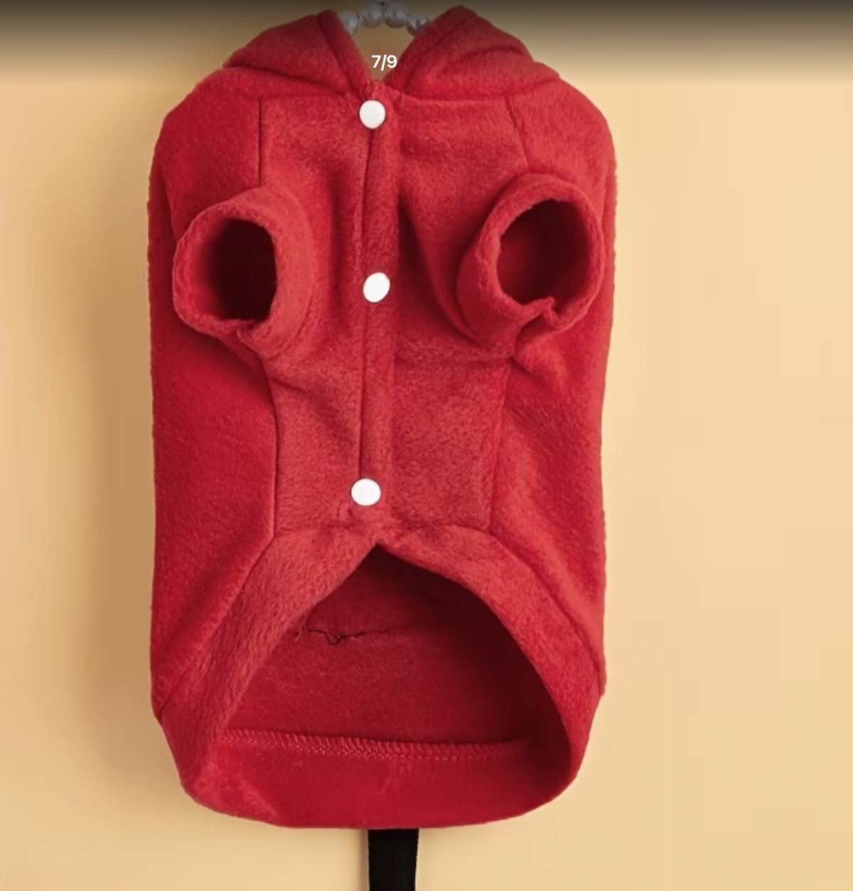 Red Devil dog coat 3 sizes